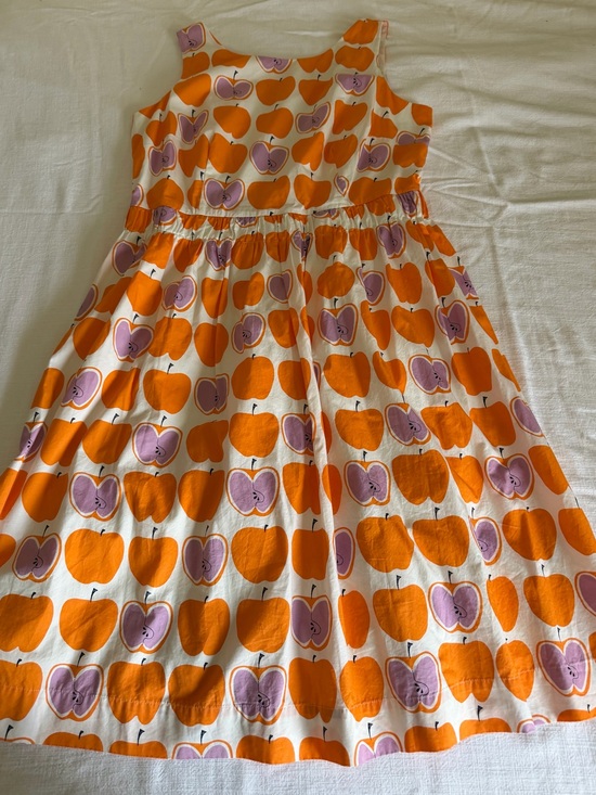 Boden Dresses & Skirts - Boden Beatrice Apple Print Cotton Dress